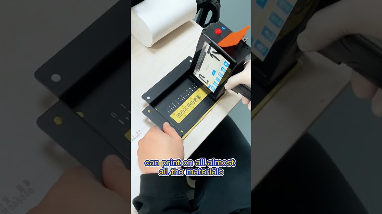 Our handheld inkjet printer comes with quick-drying high-attachment ink cartridge.#ink #print