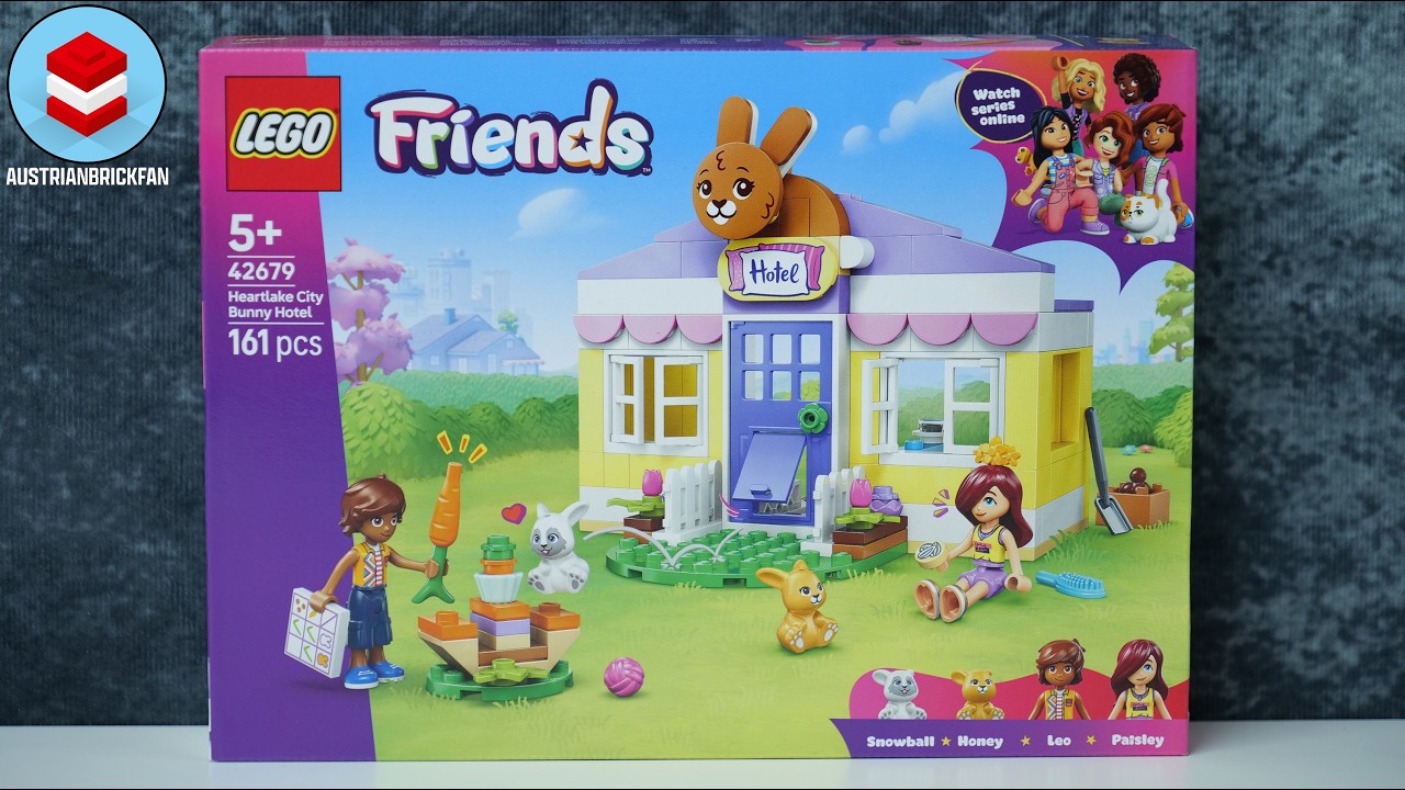 LEGO Friends 42679 Hotel dla kr&oacute;liczk&oacute;w w Heartlake City &ndash; Recenzja szybkiego budowania LEGO