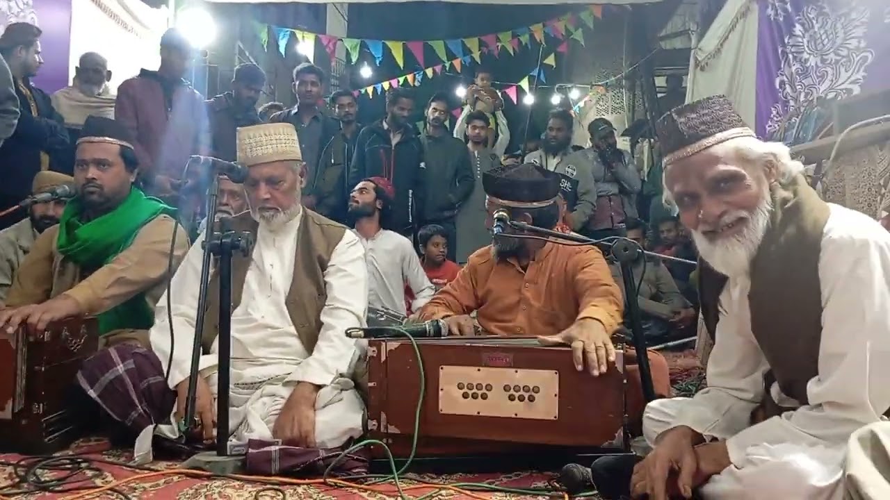 QAWALI SHAZINA MUSIC QAWAL BY AKRAM NIZAMI QAWAL ( MARHOOM NIYAZ AHMED CHISTI NIZAMI HAL SAL 9 RAJAB