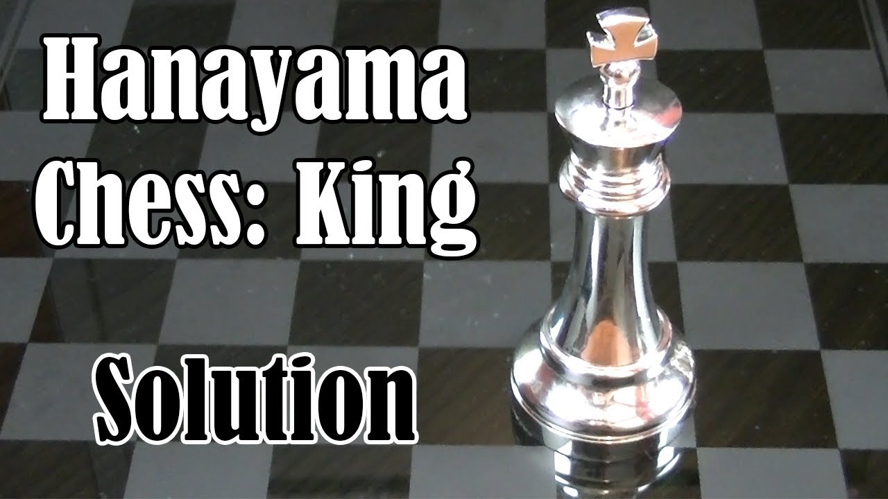 How to Solve Hanayama Chess King (From BePuzzled)