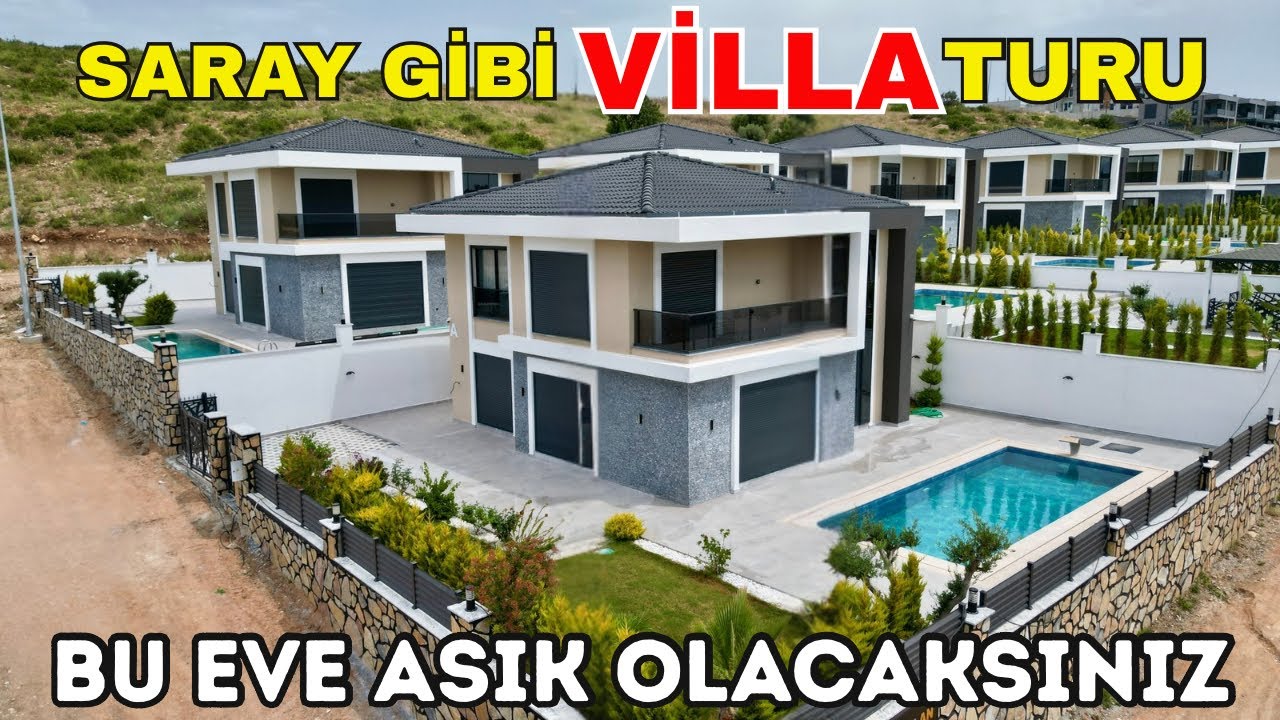 Bu Villaya Aşık Olacaksınız Lüks Villa Turu Didim Merkezde Harika Yapı E-11