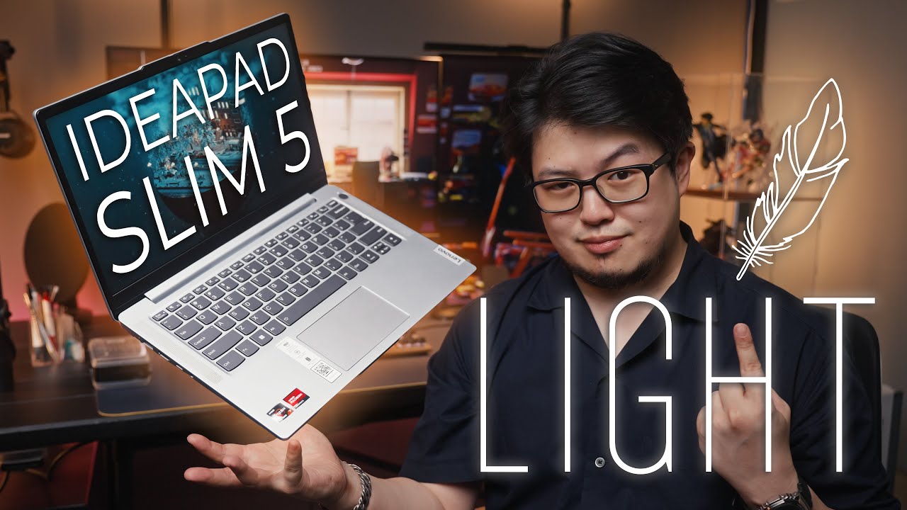 Ноутбук мечты для каждого азиатского родителя — обзор Lenovo IdeaPad Slim 5 Light.