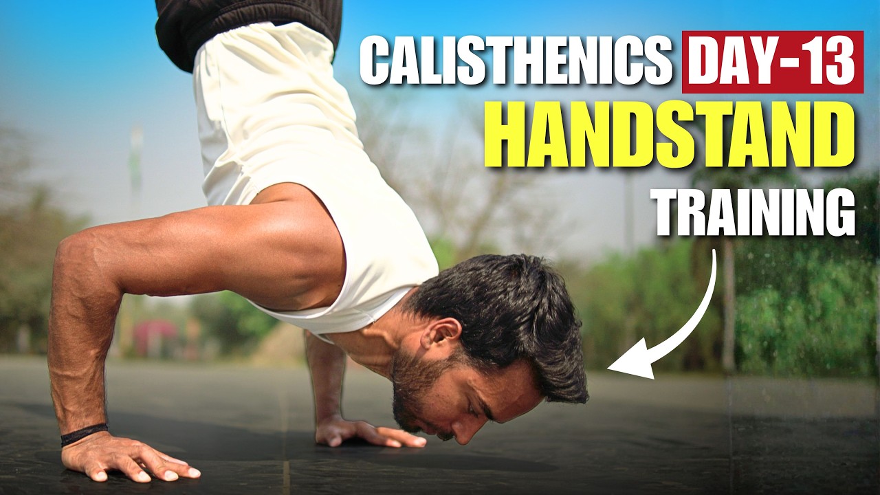 The Only Handstand Training you need | Build Balance & Control ~ Day 13