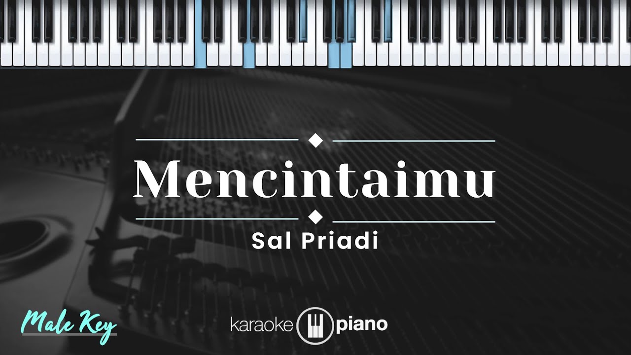 Mencintaimu - Sal Priadi (KARAOKE PIANO - MALE KEY)