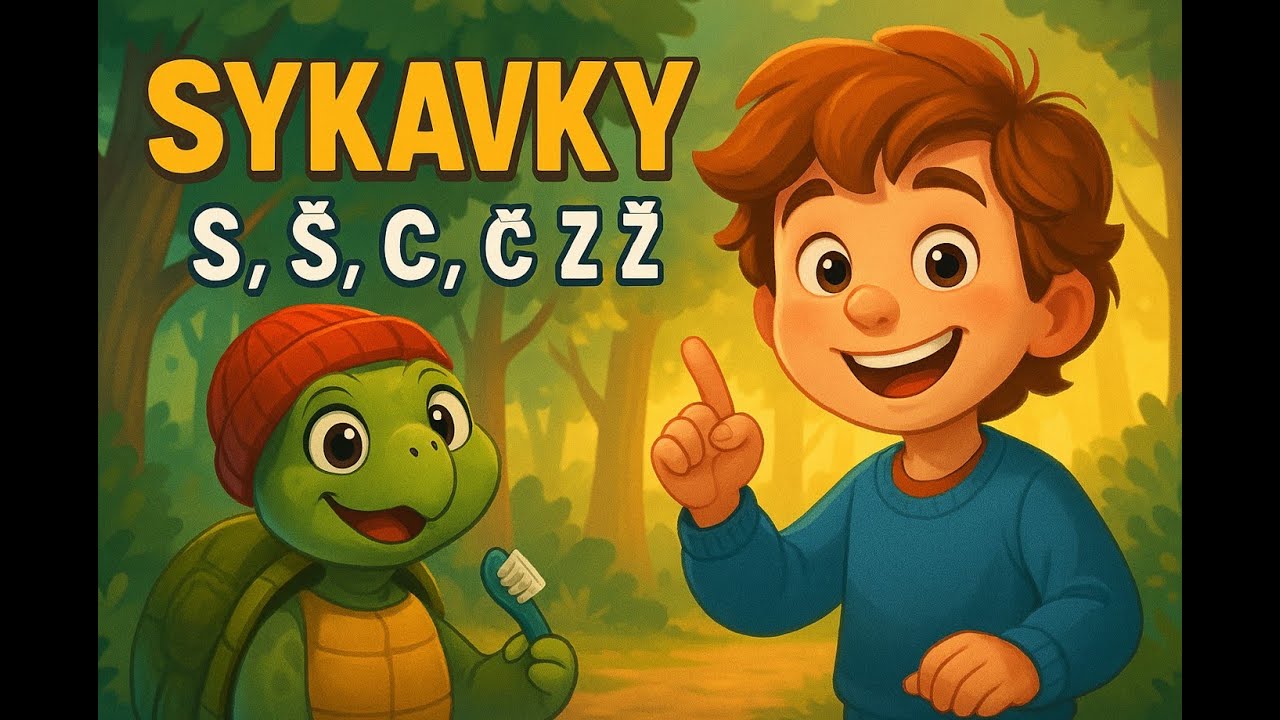 Logopedické příběhy - Sykavky (S, Š, C, Č, Z, Ž)