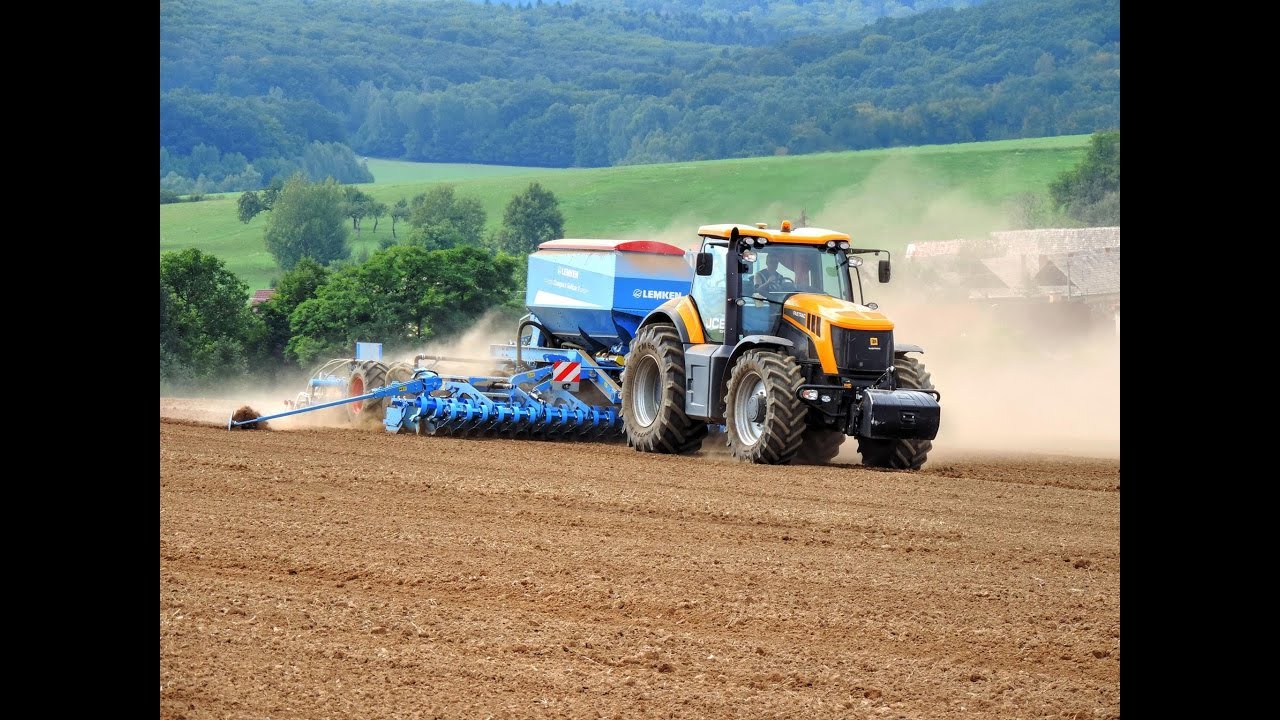 PD Dobrá Niva - Príprava pôdy a sejba 2016 - JCB Fastrac 8310, 8250, 3230, 3220; Zetor; Tatra