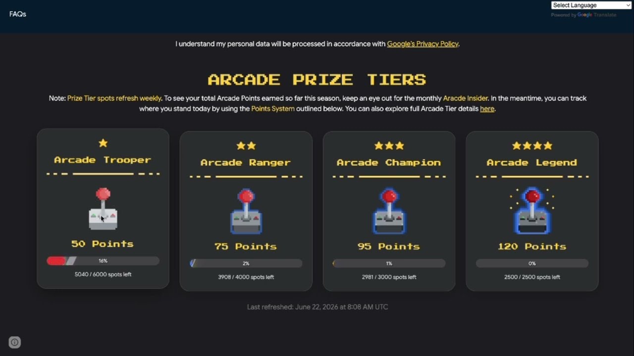 Arcade Facilitator Facilitator full guide and FAQ