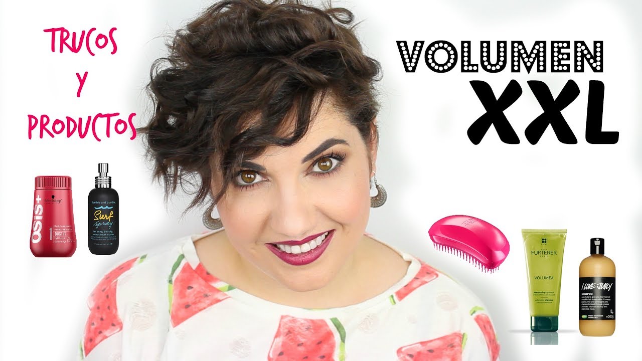 ¿Cómo tener un volumen XXL en el pelo? Trucos y productos ♥️ ⎥Monica Vizuete