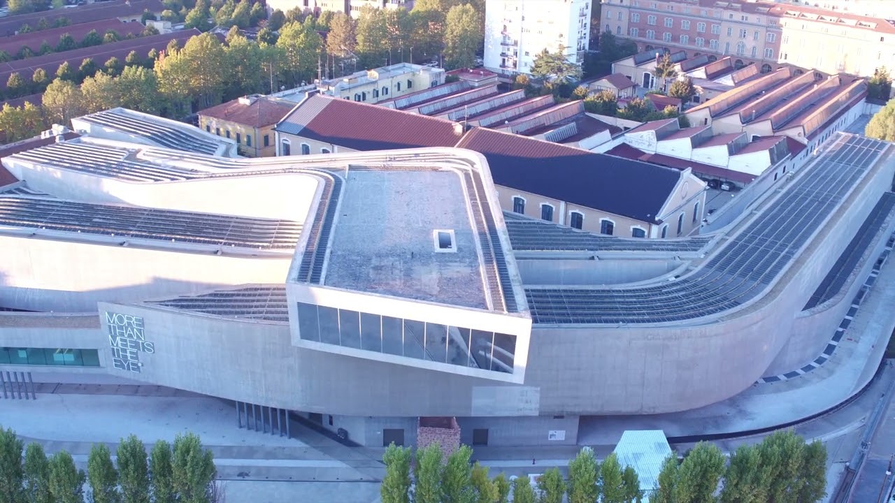 Il Maxxi visto dal drone