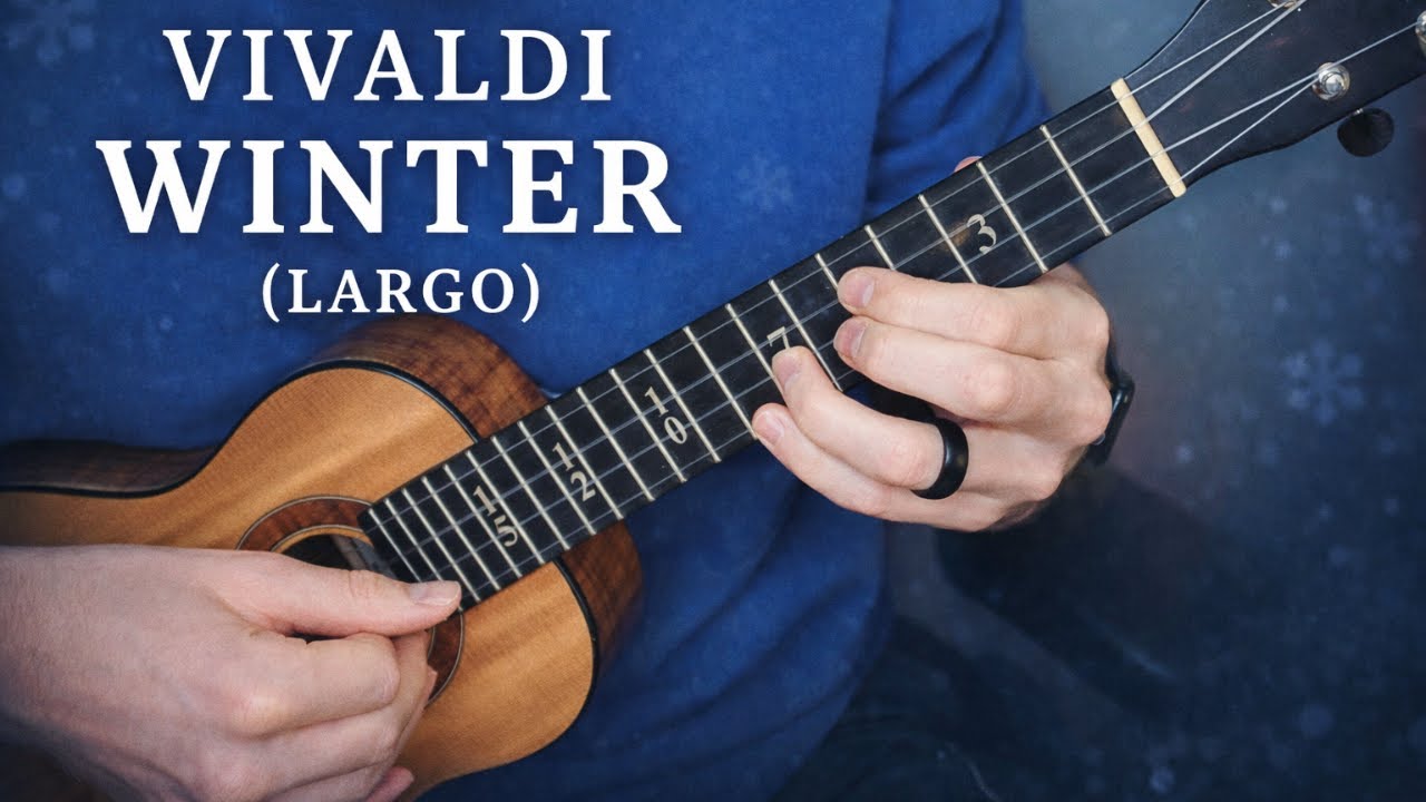 Vivaldi’s Winter (Largo) – Ukulele Lesson