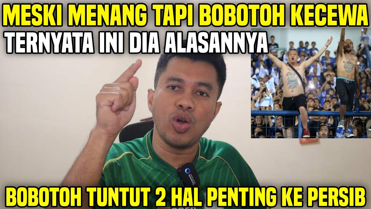 EDAN BOBOTOH GERUDUK PERSIB MESKI MENANG‼️TERNYATA INI DIA PENYEBABNYA‼️