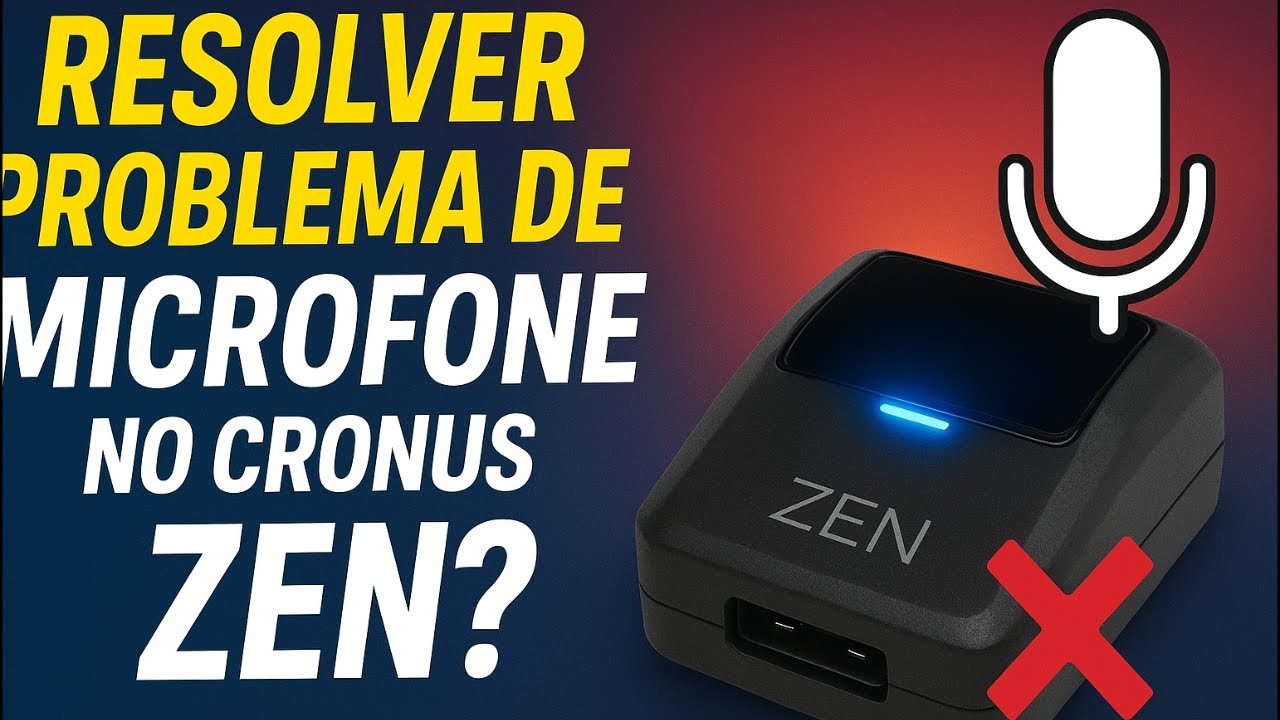 🚨 MICROFONE NÃO FUNCIONA NO CRONUS ZEN? VEJA A SOLUÇÃO!