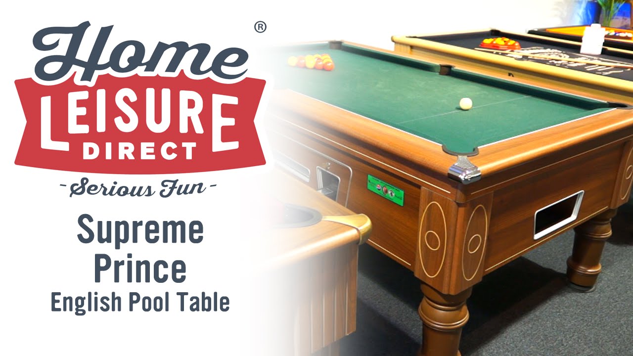 Supreme Prince English Pool Table