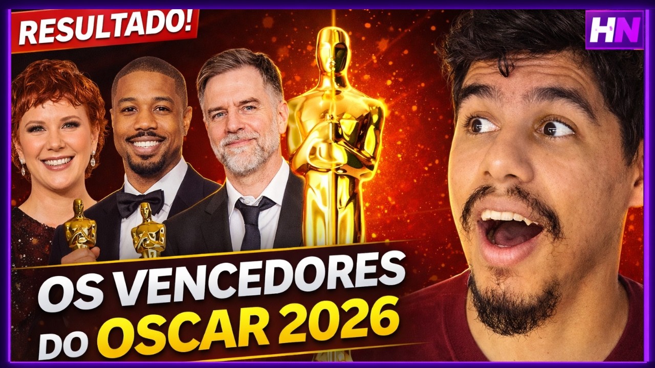 OS VENCEDORES DO OSCAR 2026 🏆 | TODOS OS RESULTADOS E SURPRESAS! #oscar