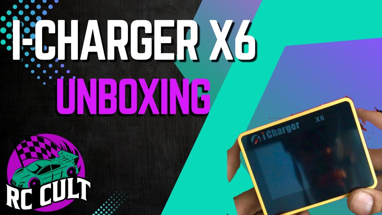 iCharger X6 RC Battery Charger  - Unboxing