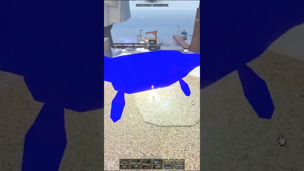 FINALLY NESSIE! ! !🦕🦕🦕🦕🦕🦕#roblox #fisch #nessie