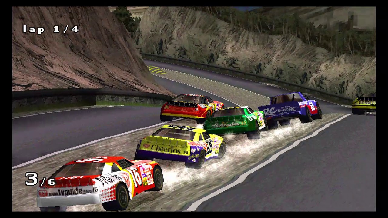 Nascar Rumble PS1 - ePSXe