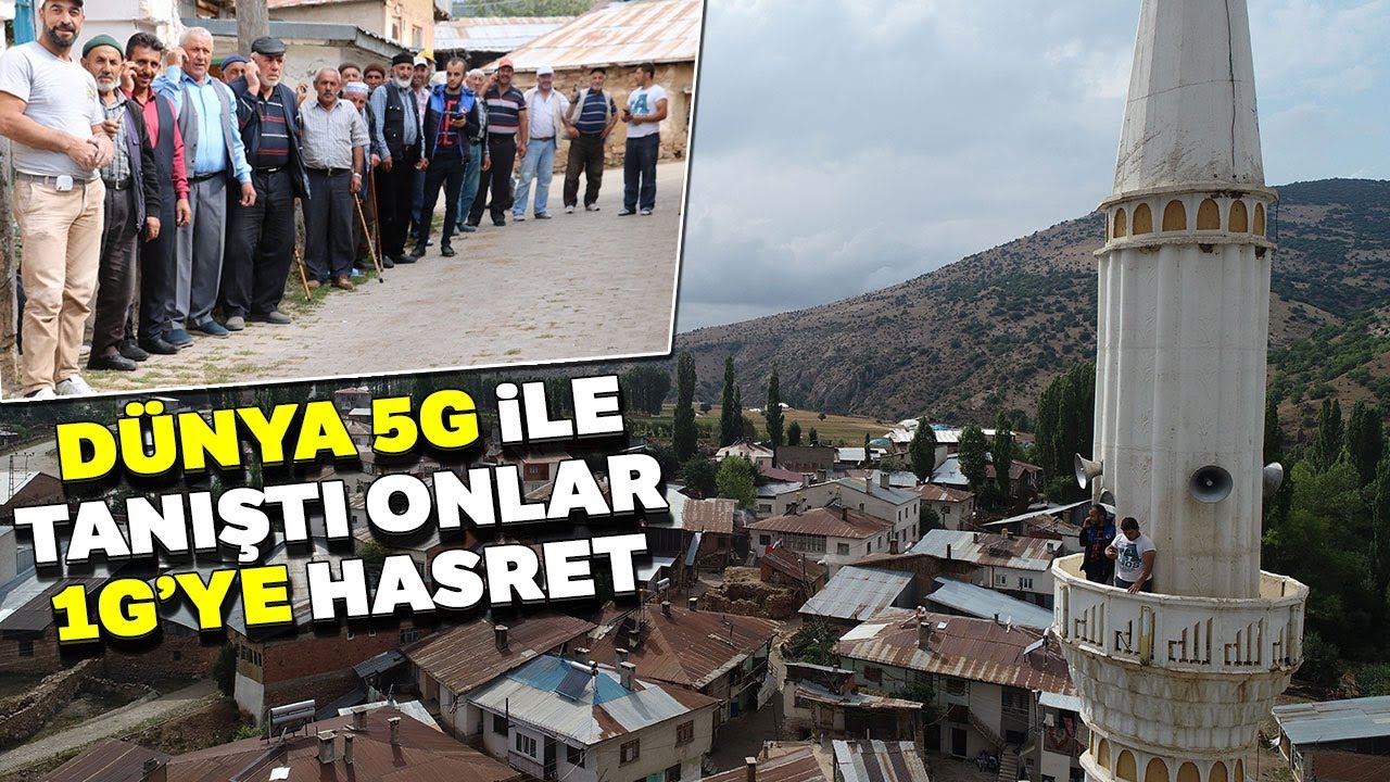 Dünya 5G ile Tanıştı, Gazi Köyü 1G'ye Hasret