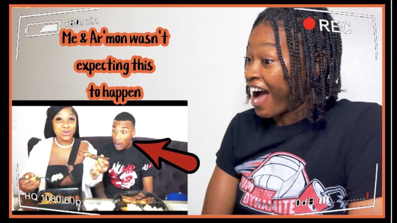 Ar'mon & Reginae MUKBANG : Do We Consider Ourself In Love ?😍 Are We Offically Dating | Reaction