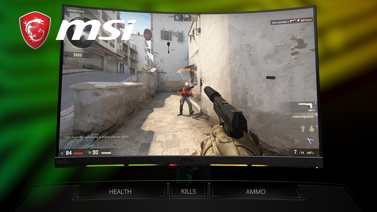 MSI Optix MPG series- CS:GO Gameplay video  | Gaming Monitor | MSI