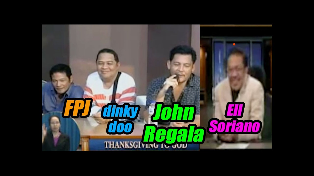 Bro. Eli Soriano at John Regala, Dinky Doo at FPJ | Open Consultation Throwback