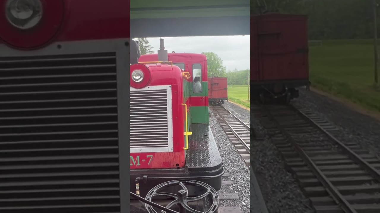 East Broad Top Railroad NARROW GAUGE Special Train, ORBISONIA to COLGATE GROVE, Pennsylvania