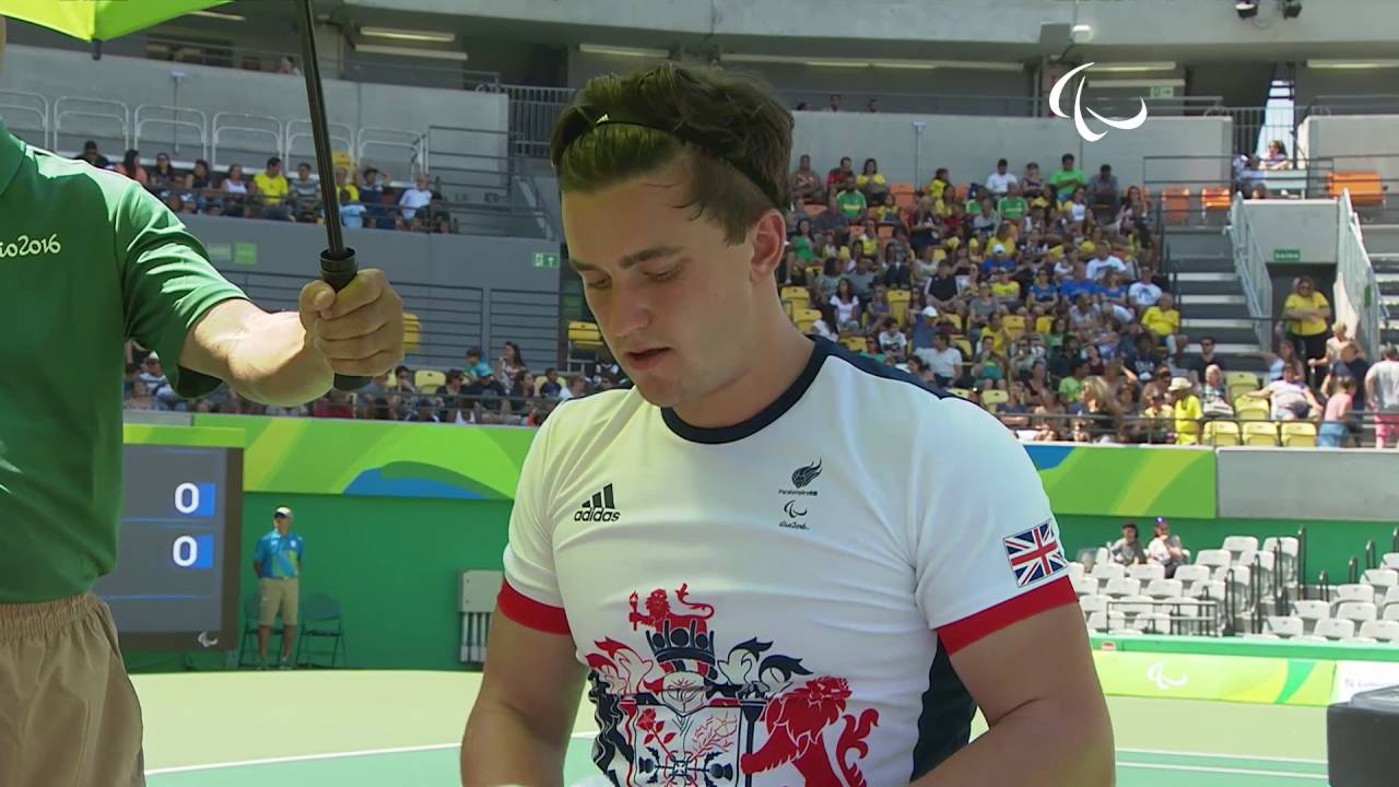 Wheelchair Tennis | F.CATTANEO v G.REID | Men's Singles Third Round | Rio 2016 Paralympic Games