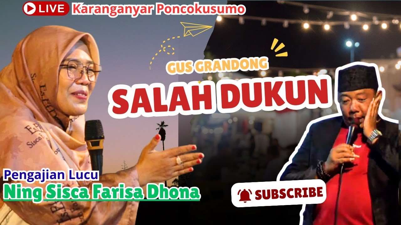 PENGAJIAN LUCU‼️NING SISCA FARISA DHONA 