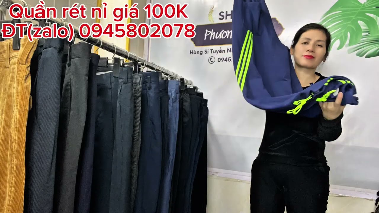 (6/3) SALE QUẦN NỈ BÒ TÚI HỘP CẠP CHUN NAM NỮ TUYỂN CHỌN (BAO SHIP)