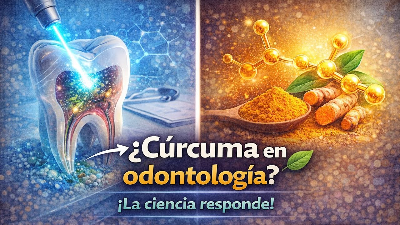 Curcumina: ¿El futuro de la endodoncia y la periodoncia? 🌿 Avances en tratamientos naturales