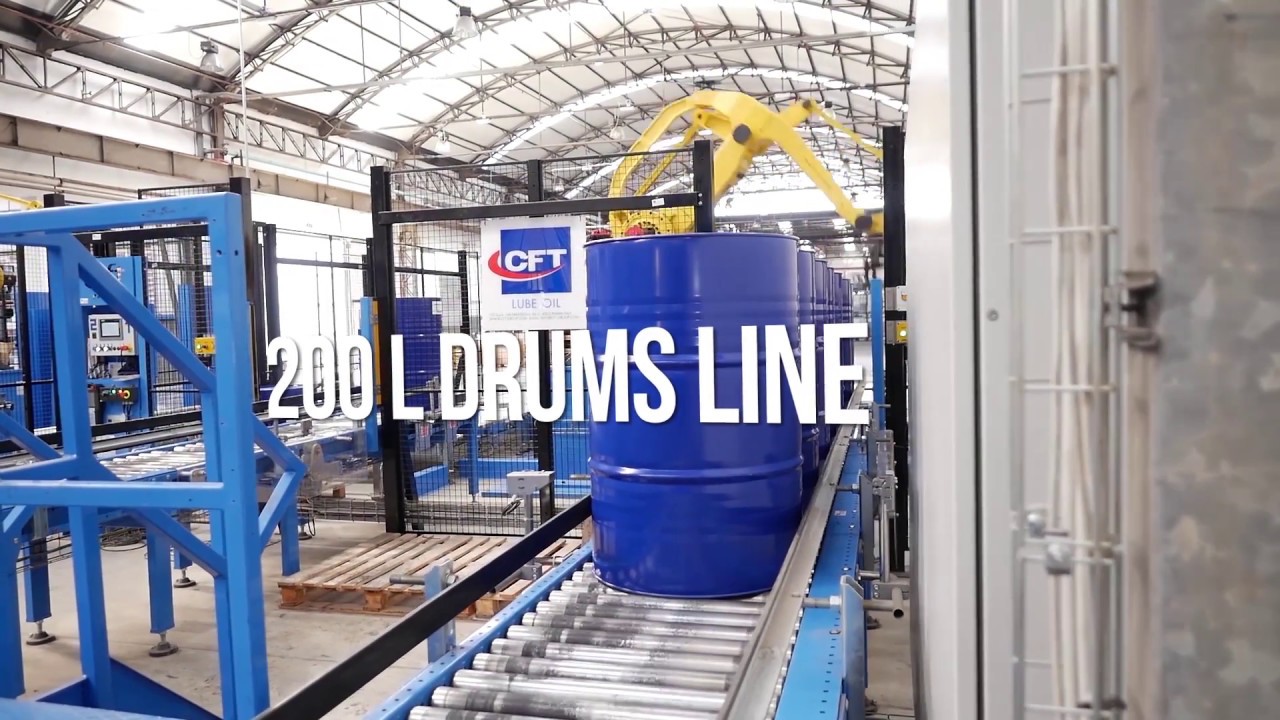 CFT Group - Complete Line for Lube Oil in Drums (up to 200 L)