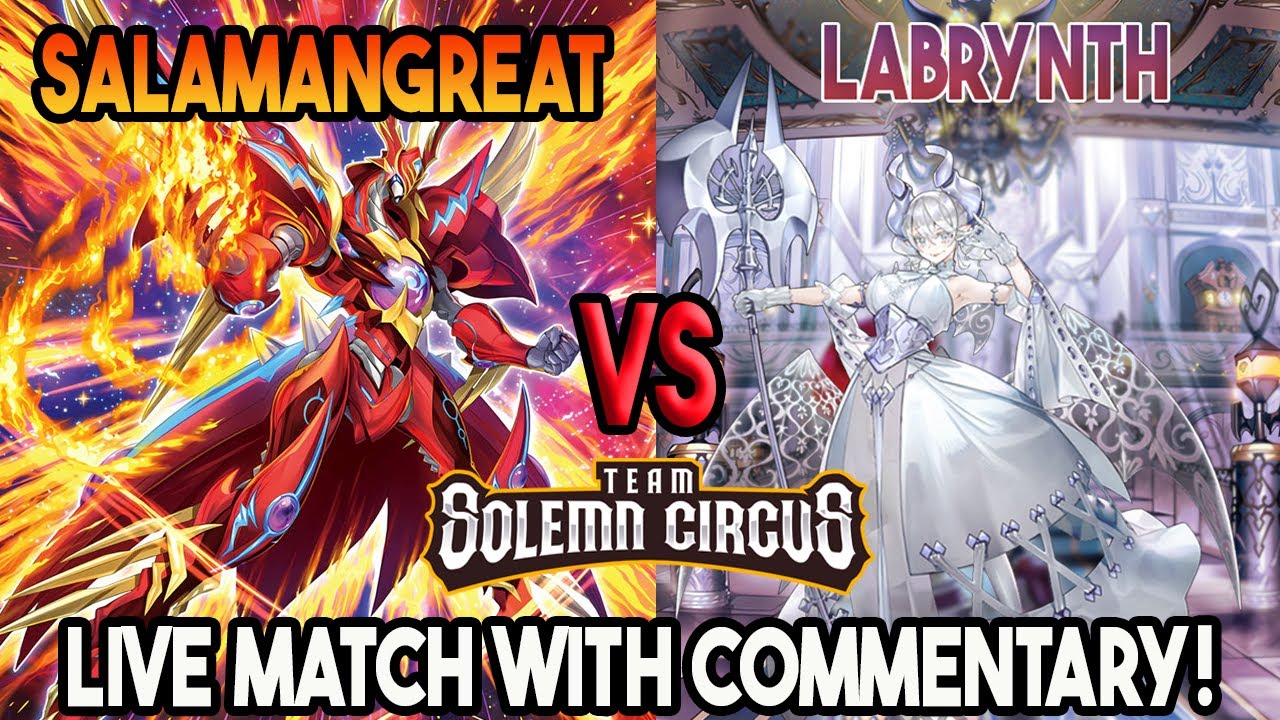 Salamangreat Vs Labrynth : Yu-Gi-Oh! Locals Feature Match | Live Duel