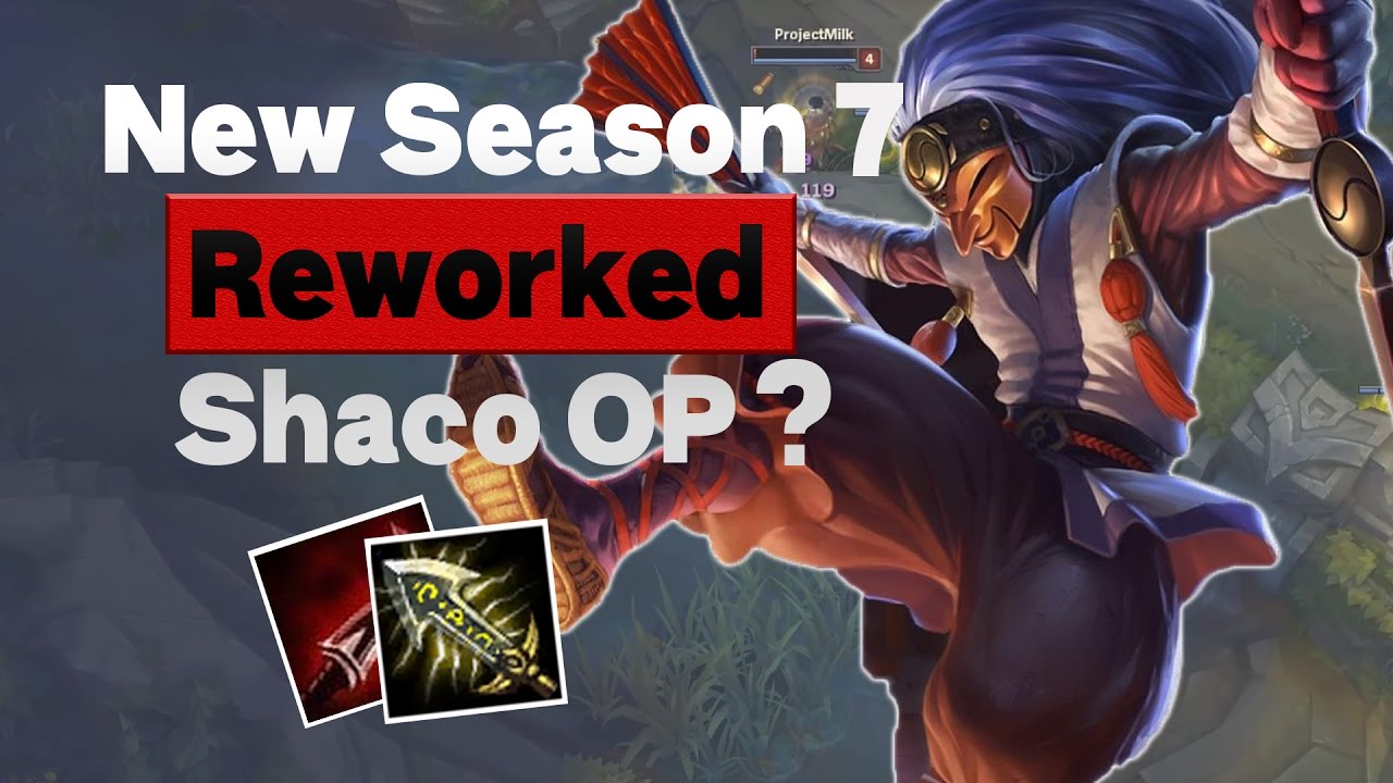 2017 SHACO OP??? - Shaco Montage #10 - Season 7 - Shagod
