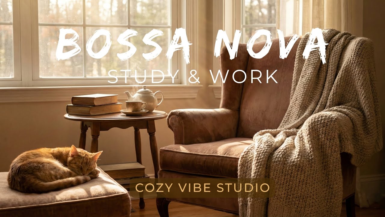 Relaxing Bossa Nova Jazz for Study & Work ☕ Focus Music for Concentration