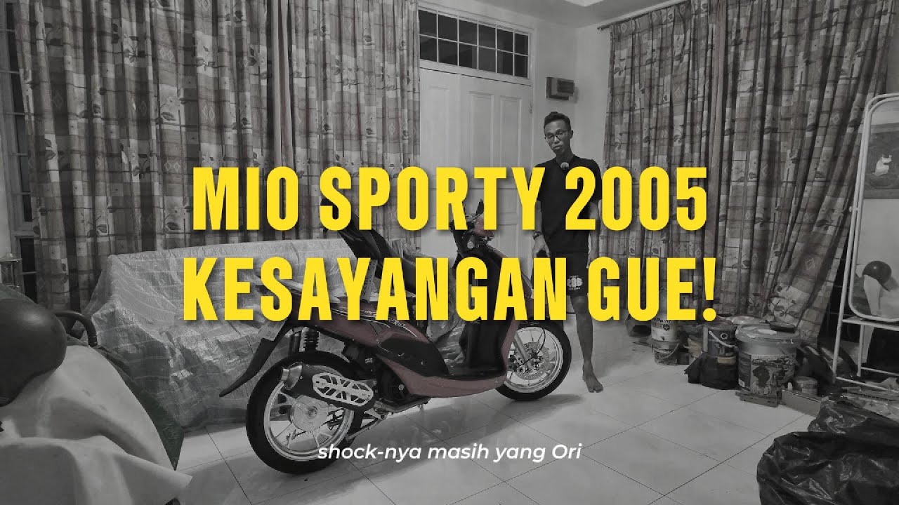 Full Review Motor Kesayangan - MIO SPORTY 2025 Red Cocktail 5TL2