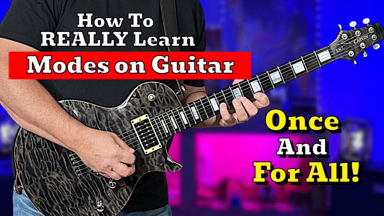 Blowing The Lid Off The Biggest Secrets To Learning MODES on Guitar!