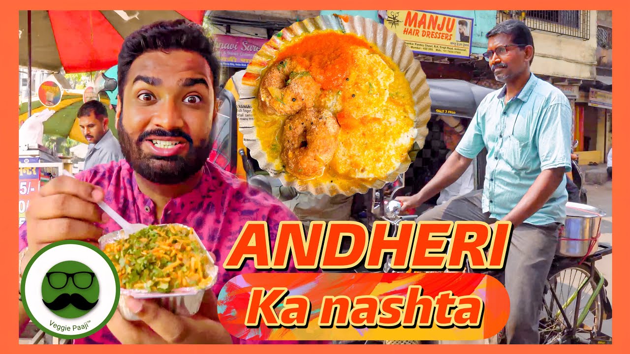 Andheri's Tasty Street Food Breakfast | Anna Idli, Sabudana Khichadi | Veggie Paaji Mumbai