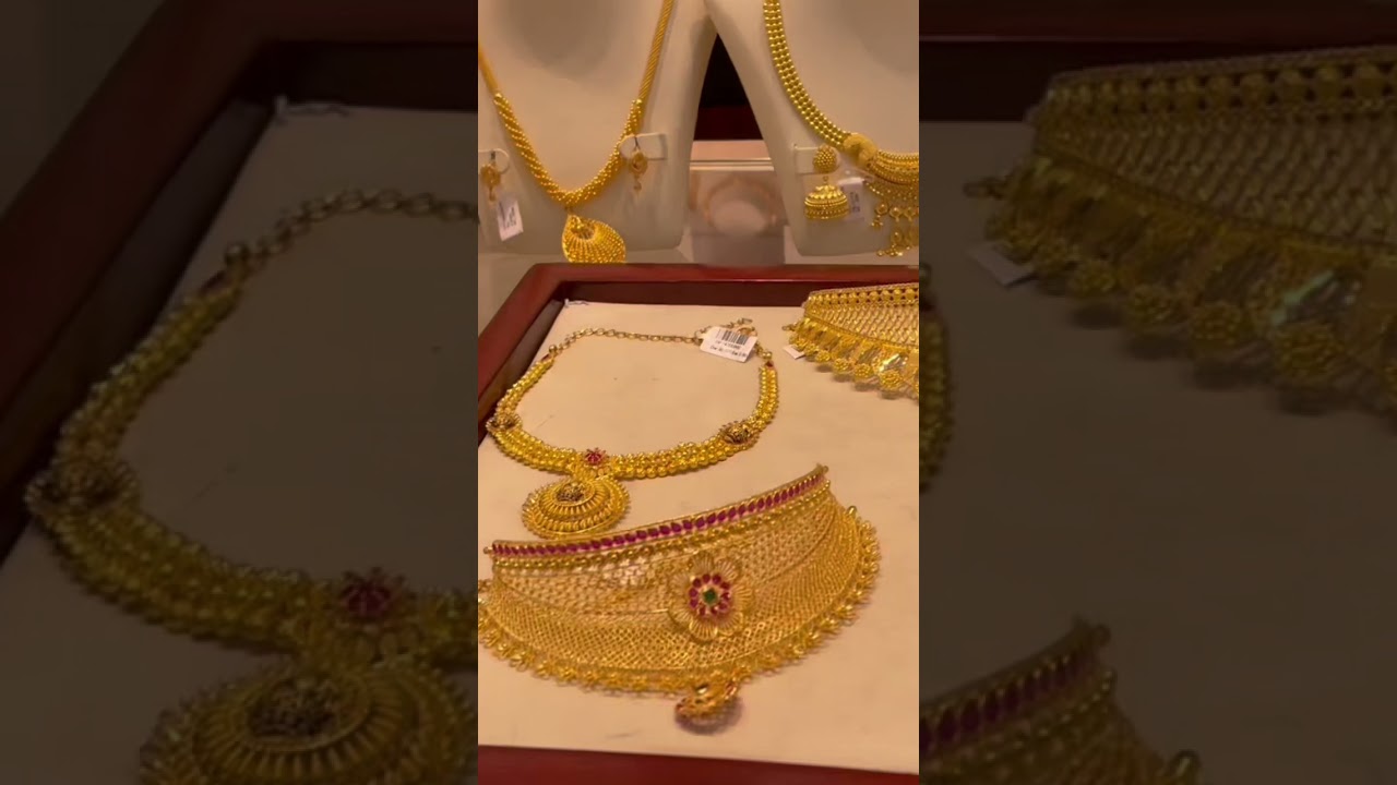 Latest Gold necklace designs with wt & price - 🙏 CHECK DESCRIPTION BOX FOR FULL VIDEO&hellip;