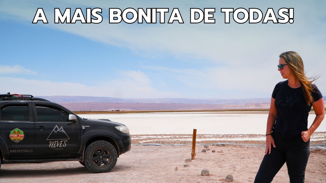 Laguna Baltinache em San Pedro de Atacama! S06/EP11