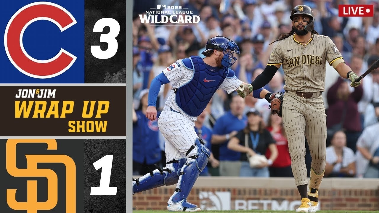 NL Wild Card Game 3 Padres vs Cubs Postgame Wrap Up Show: Cubs 3 Padres 1