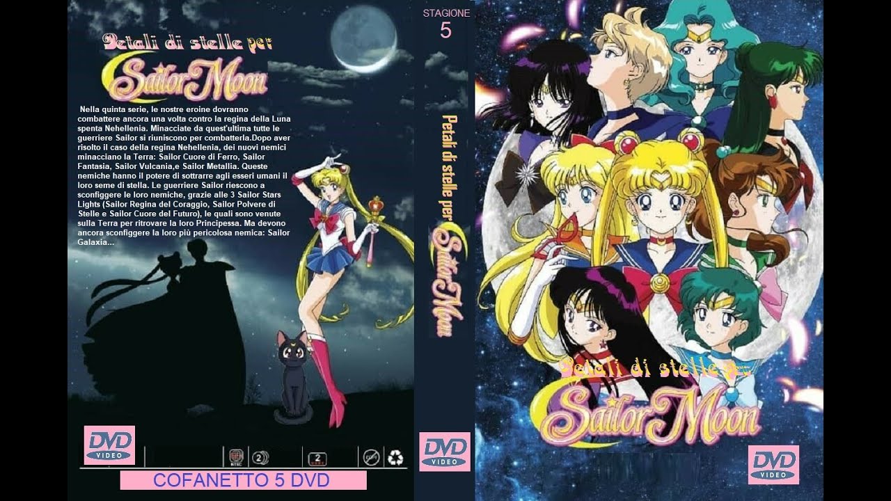 SAILOR MOON - PETALI DI STELLE PER SAILOR MOON QUINTA STAGIONE  DELLA SERIE