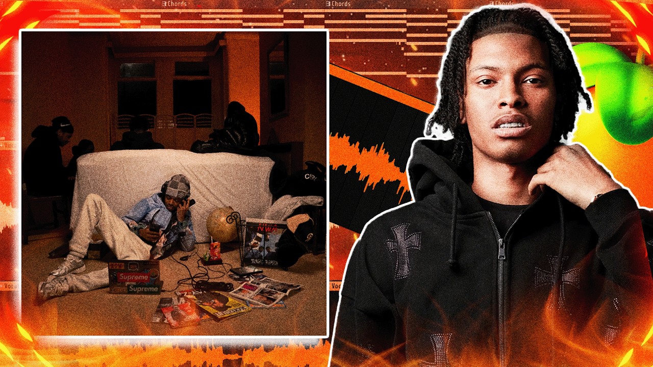 Making A Dark HoodTrap Beat In The Style of Kidwild & Nemzzz (FL Studio 2024)