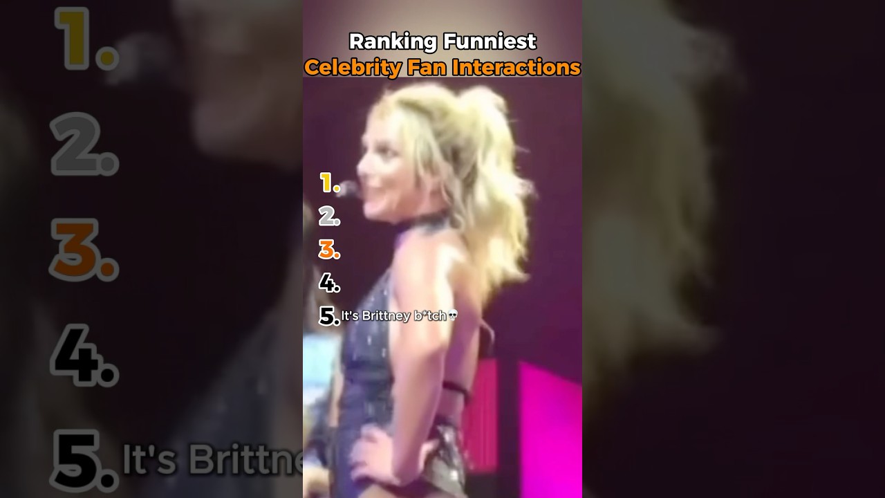 Ranking Funniest Celebrity Fan Interactions 😂😂