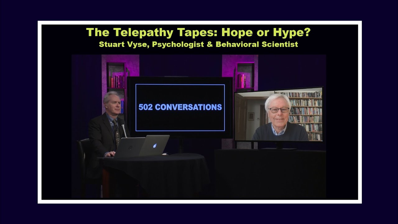 The Telepathy Tapes: Hope or Hype? with Stuart Vyse, Psychologist & Behavioral Scientist