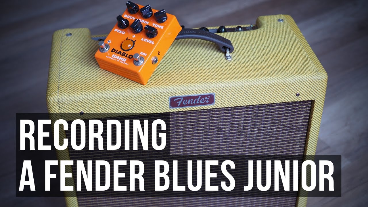 Recording a Fender Blues Junior
