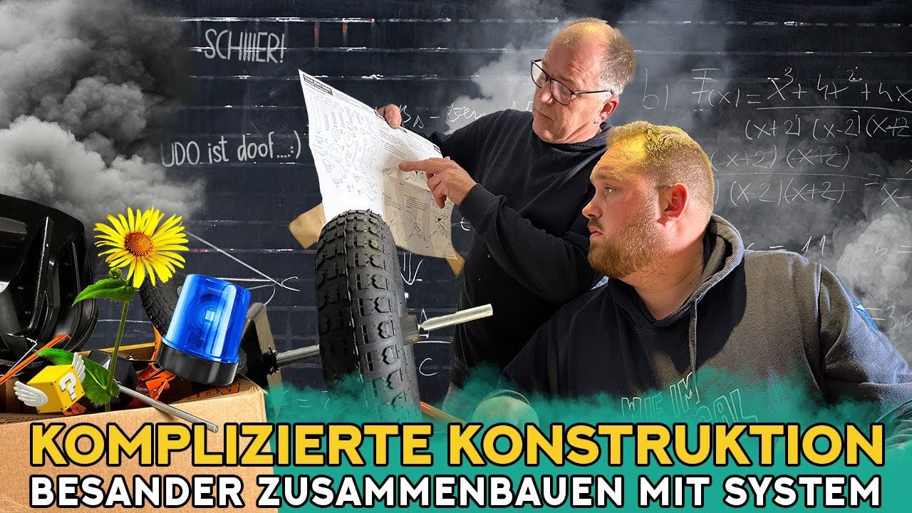 Tausend Einzelteile und die Anleitung auf Englisch - Schaffen wir das? | Udo & Wilke