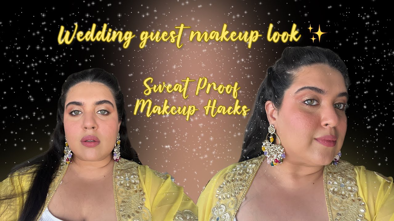 SWEAT PROOF MAKEUP || WEDDING GUEST MAKEUP LOOK || KRISHA SHAH || @othersideofkrishieee