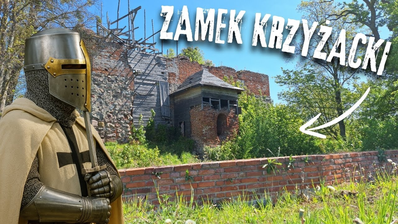 Eksploracja ruin zamku krzyżackiego w Nowym Jasińcu. - Tędy na Urbex