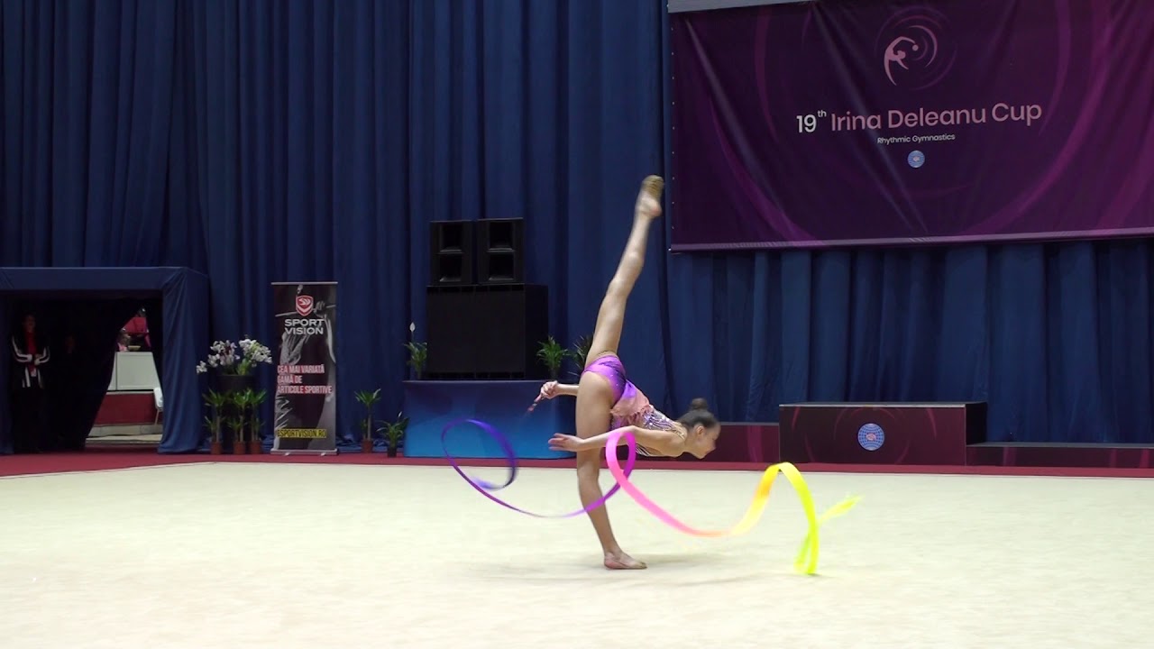 Annaliese Dragan CS Sportul Studentesc Bucuresti ROU Ribbon Juniors 2005 Irina Deleanu Cup 2020