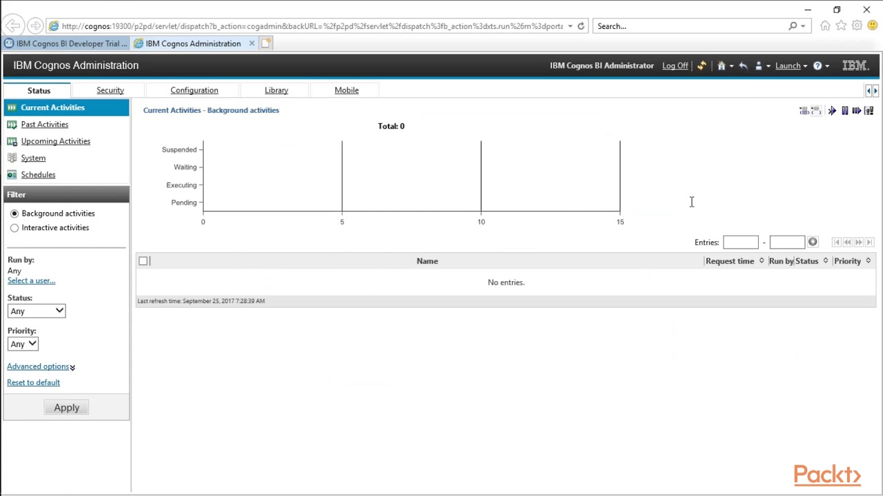 IBM Cognos Framework Manager : Namespaces | packtpub.com